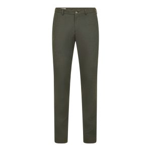 Sunwill Chinohose LEATHER PANTS IN MODERN FIT grün