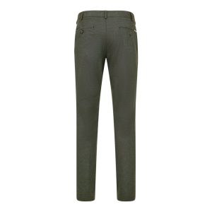 Sunwill chino LINEN TROUSERS IN A MODERN FIT, green