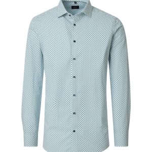 Hemd von Venti comfort fit gemustert in wunderschönem Grün