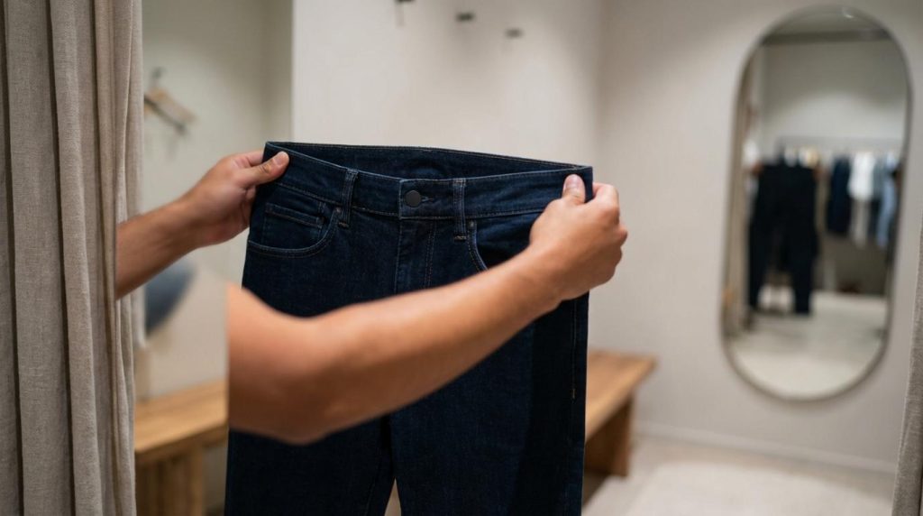 bedste jeans til stor mave mænd