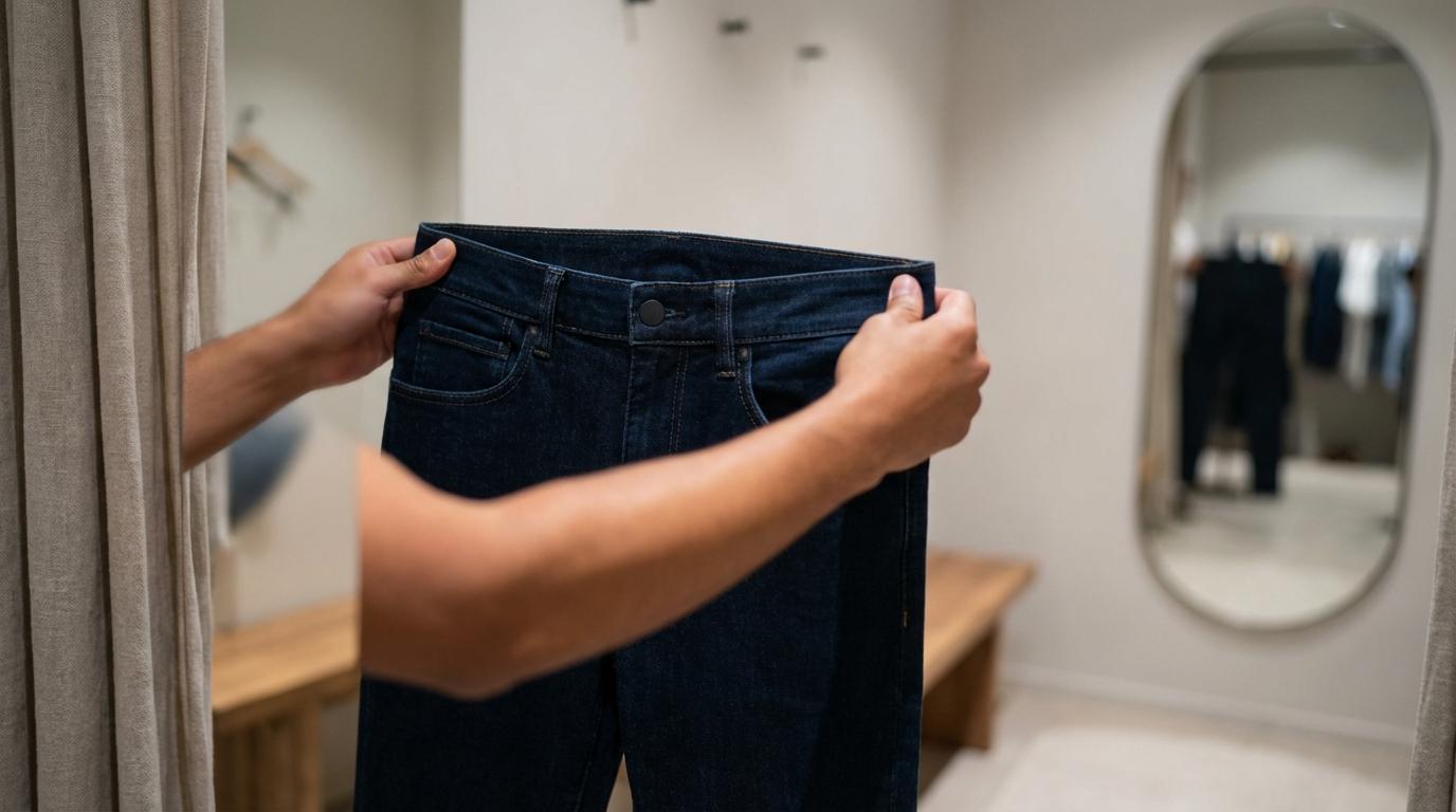 bedste jeans til stor mave mænd