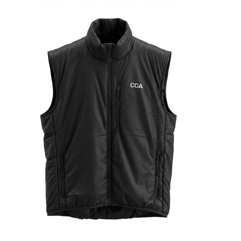 Sorte pufferveste model Catania til store mænd fra Athletes Collective, S til 8XL
