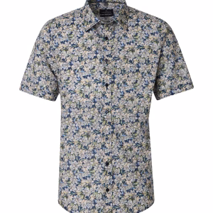 fra Casa Moda Kort ærmet skjorte i comfort fit, med mønstret