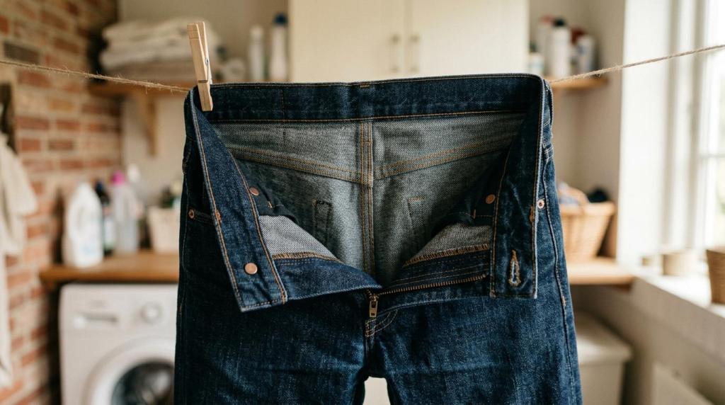 hvordan vasker man jeans