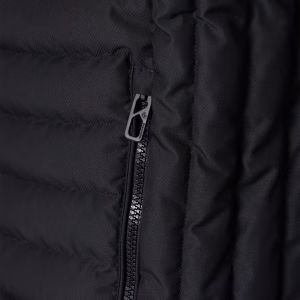 Casa Moda quiltet vest med mange fine detaljer dyb sort