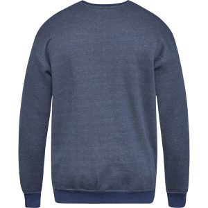 North latitude sweat shirt med brodring marine blå TALL