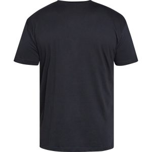 T-shirt fra North Latitude med rund hals og lille print sort TALL