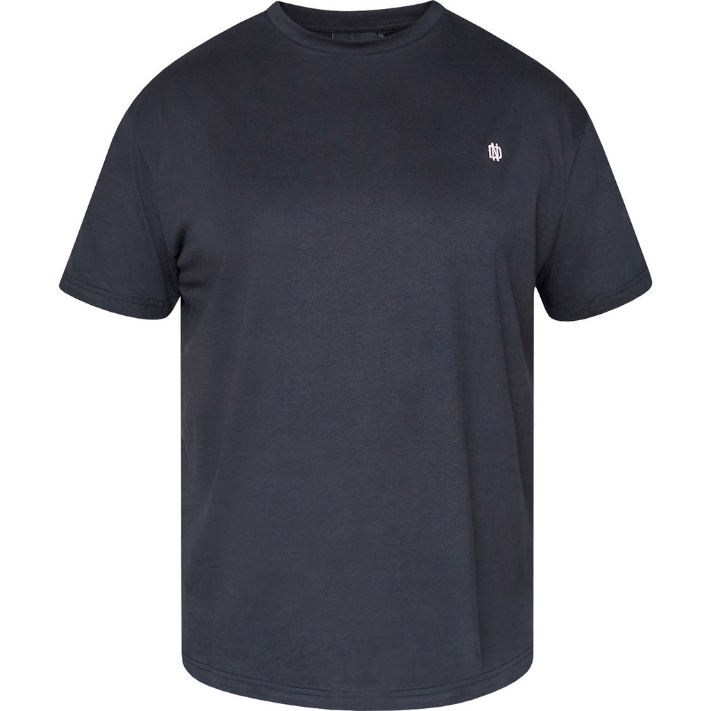 North Latitude ryg printet t-shirt rund-hals sort