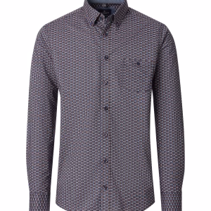 Skjorte fra Casa Moda comfort fit B.D casual skjorte i en lækker printet kvalitet