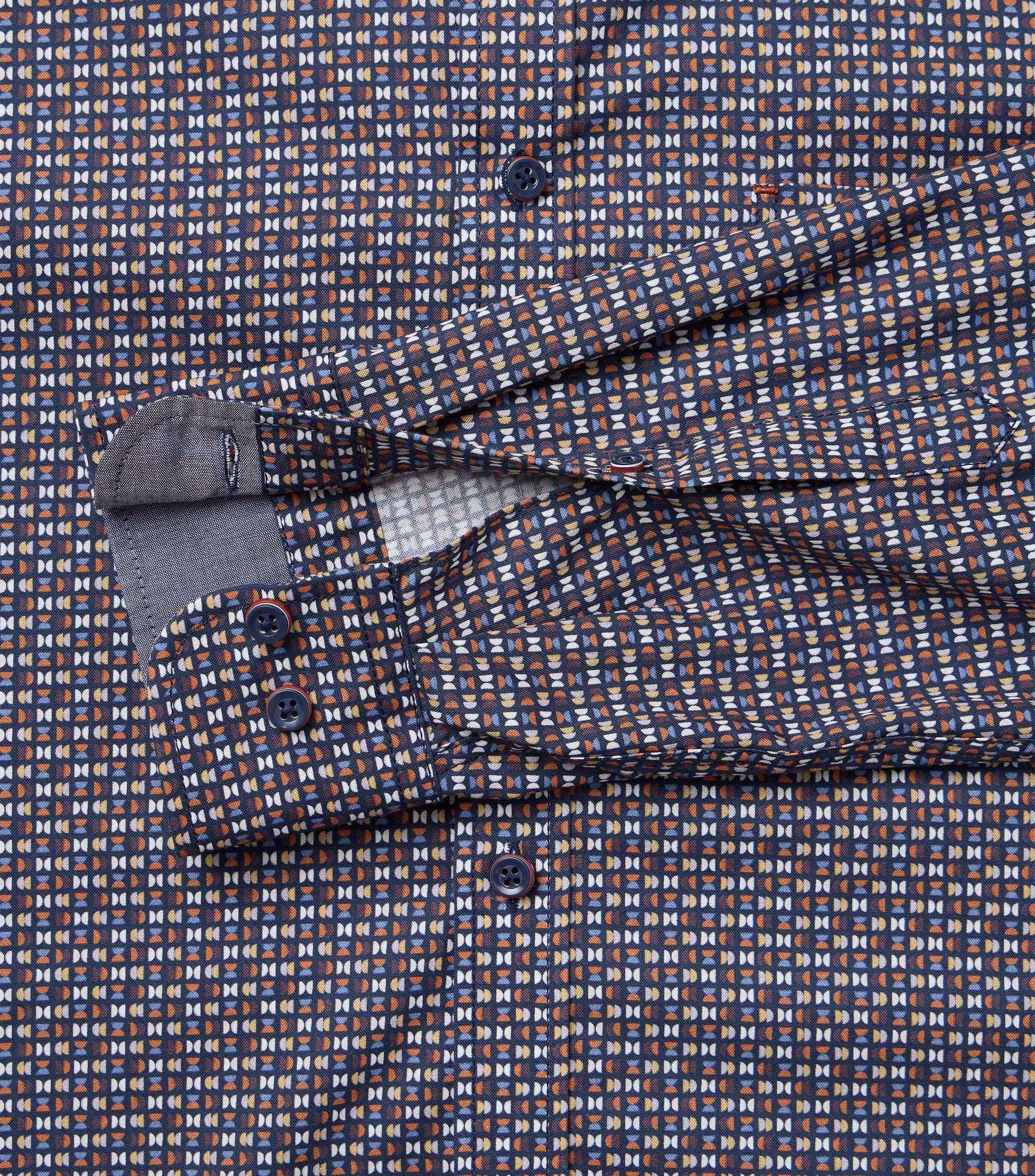 Skjorte fra Casa Moda comfort fit B.D casual skjorte i en lækker printet kvalitet - Image 3