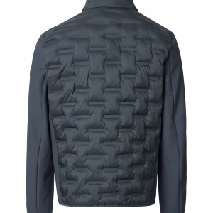Casa Moda super lækker hybrid jakke med mange detaljer antracit
