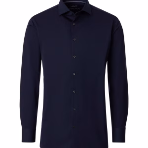 VENTI lang ærmet "comfort fit" skjorte "comfort fit" i jersey flex mørk lilla