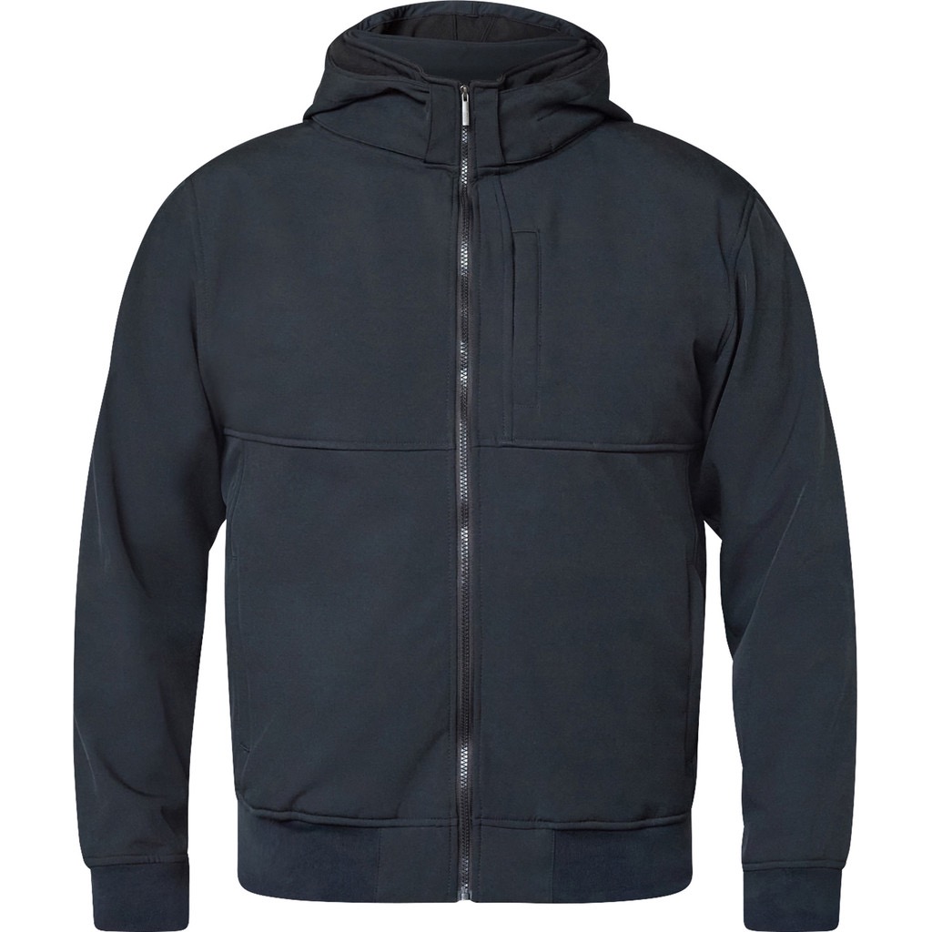 North Latitude softshell jakke med aftagelig hætte sort