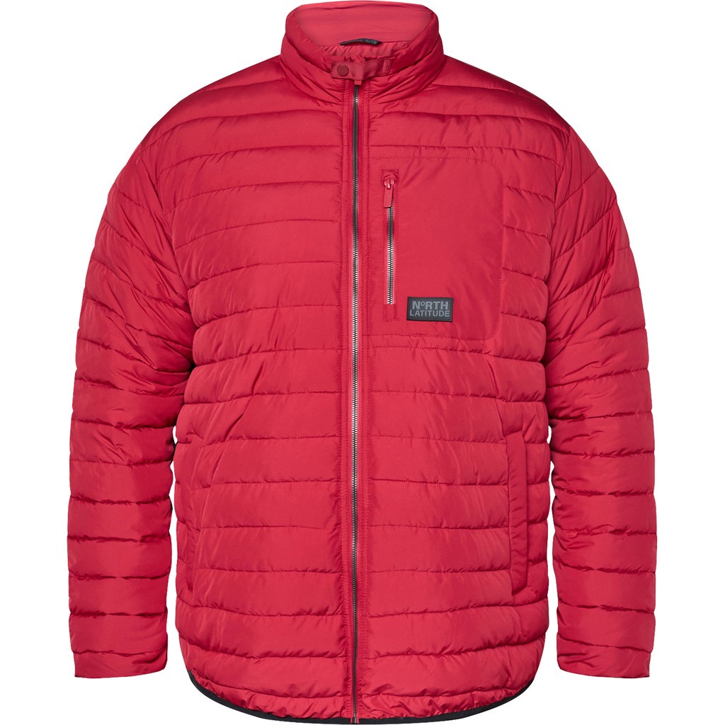 North Latitude quilted jakke paprika