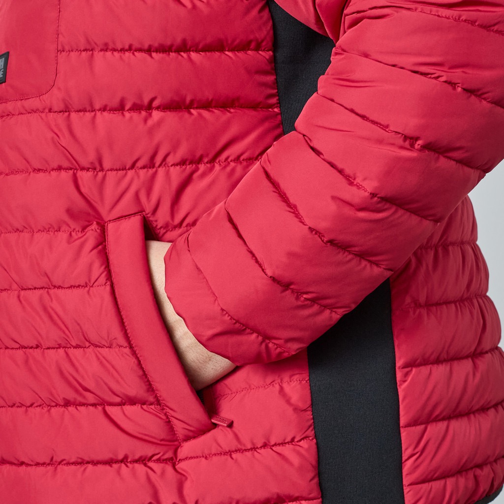 North Latitude quilted jakke paprika - Billede 4