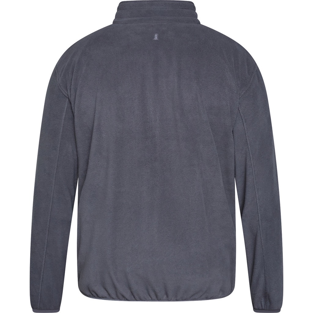North Latitude fleece med fuld lynlås og brystlomme koks grå - Billede 2