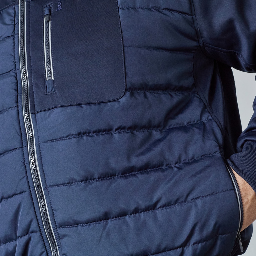 North Latitude hybrid jakke med bryst og side lommer marine blå - Billede 4
