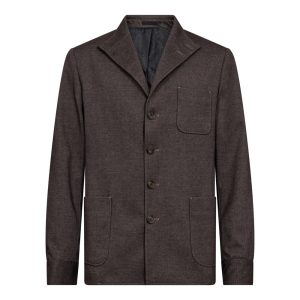 Sunwill Casual hybridjakke, kan bruge som blazer eller som overshirt brun