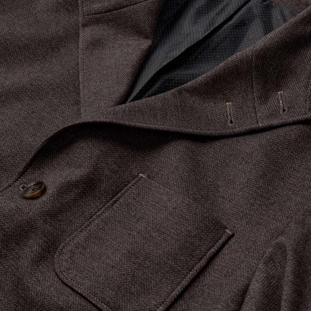 Sunwill Casual hybridjakke, kan bruge som blazer eller som overshirt brun - Billede 5