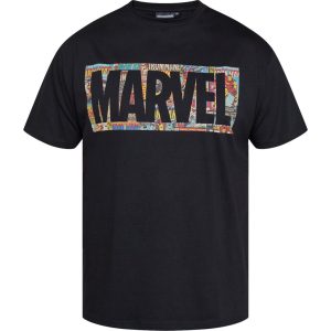 North Latitude Blød T-shirt med Marvel tryk sort