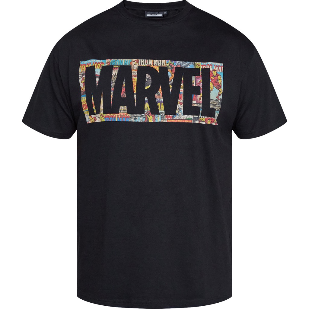 North Latitude Blød T-shirt med Marvel tryk sort