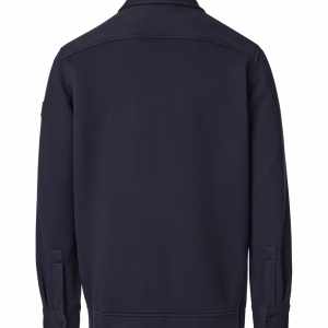 Casa Moda overshirt, med fuld lynlås marine blå