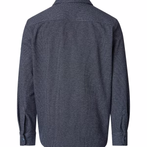 Casa Moda overshirt, i strikket kvalitet og med knapper blå