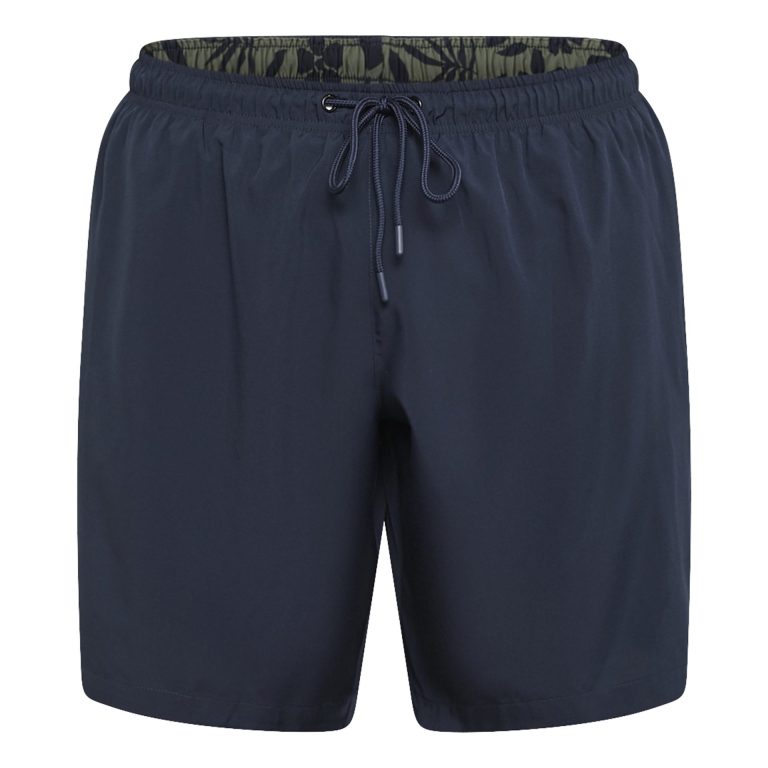 Badeshorts med 4 vej stretch marine blå fra North latitude