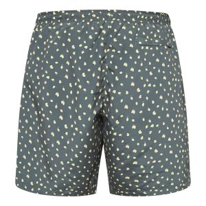 Badeshorts med 4 vej stretch et mønstretprint over det hele grøn fra North latitude