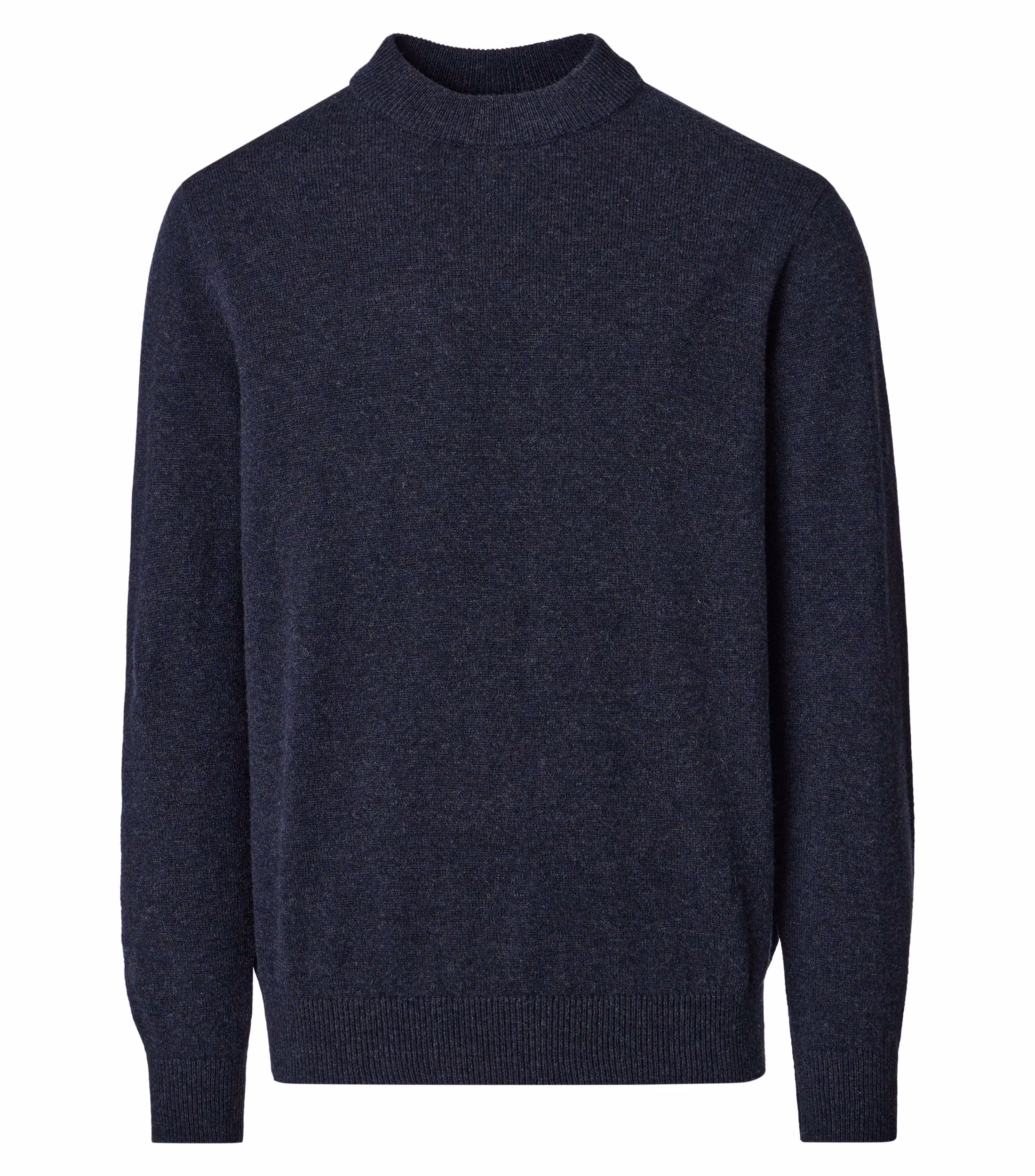 Casa Moda super lækker strik cardigan med fast forstykke og lommer blå