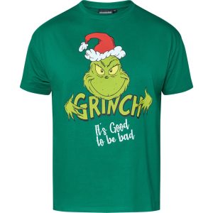 North Latitude GRINCH jule t-shirt I en dejlig blød kvalitet grøn