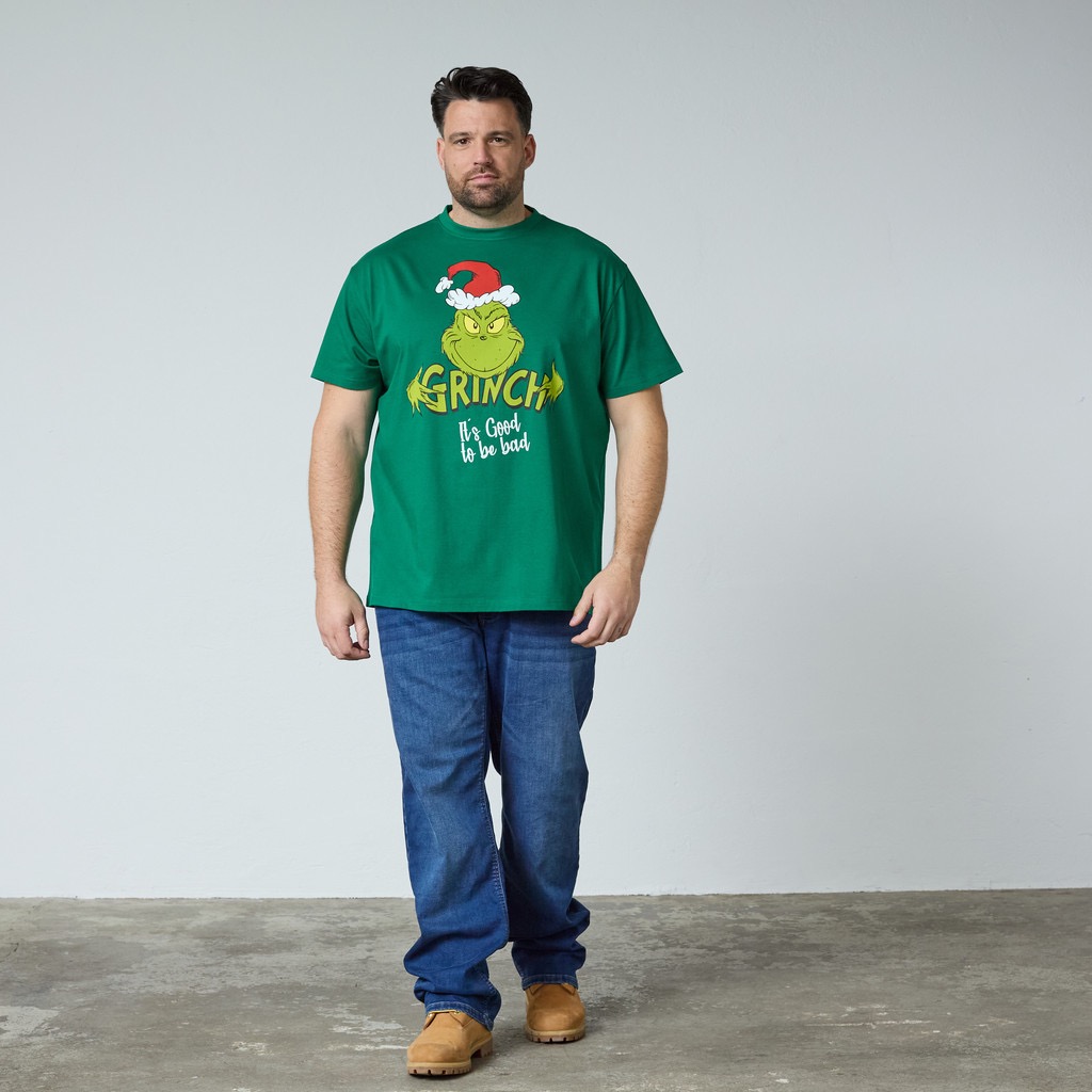 North Latitude GRINCH jule t-shirt I en dejlig blød kvalitet grøn - Billede 4