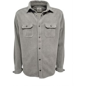 overshirt lavet I en lækker fløjl stone fra Athletes Collective