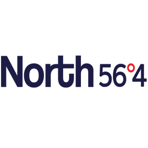 North 56°4