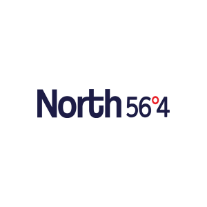 North 56°4